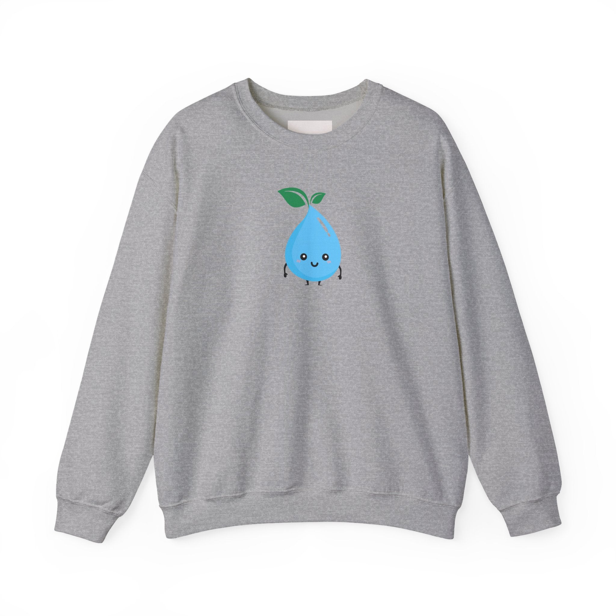 Cute Water Drop Crewneck Sweatshirt