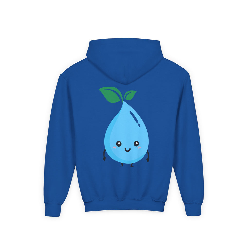 Cute Water Drop Youth Hoodie