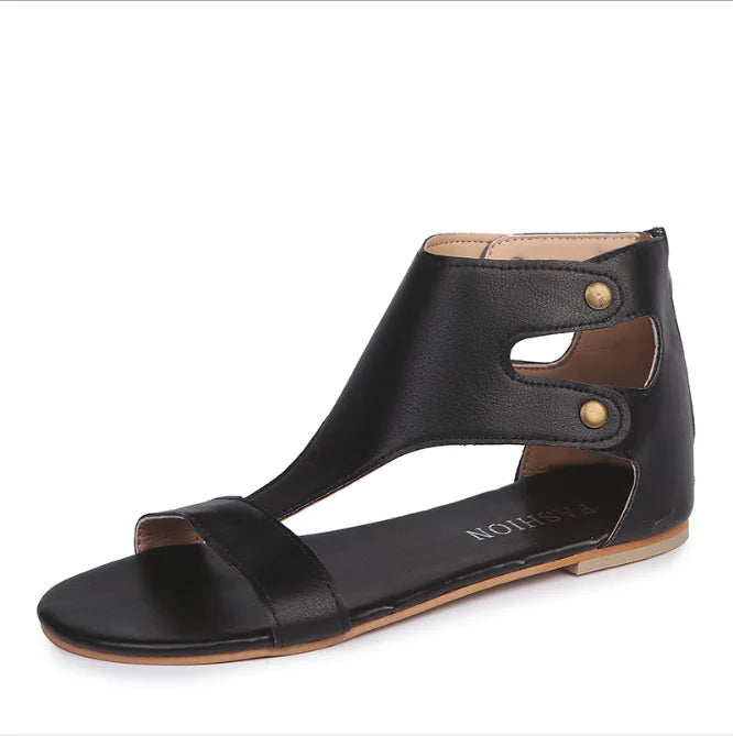 Women's Flat Studded Sandals