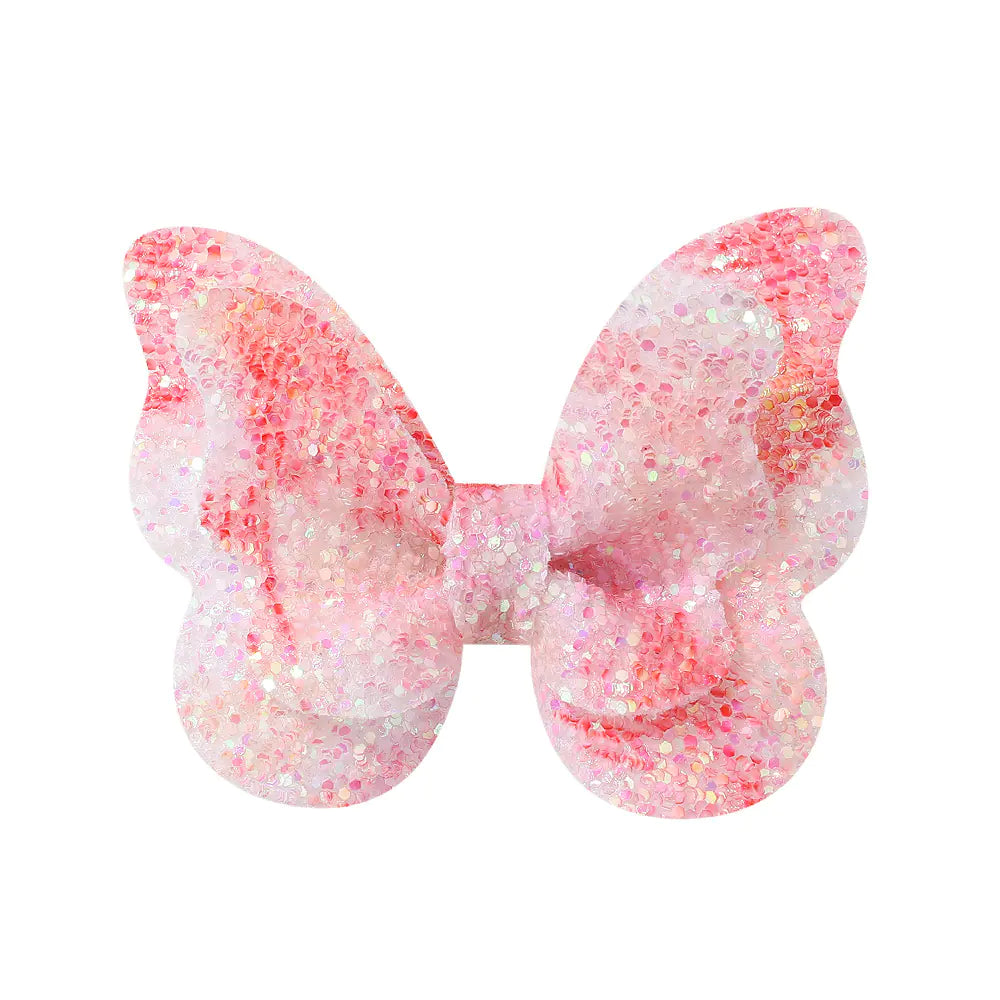 New Gradient Bow Hair Clips for Kids (Baby Hair Accessories)