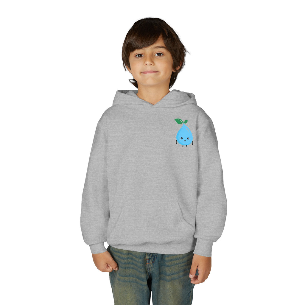 Cute Water Drop Youth Hoodie
