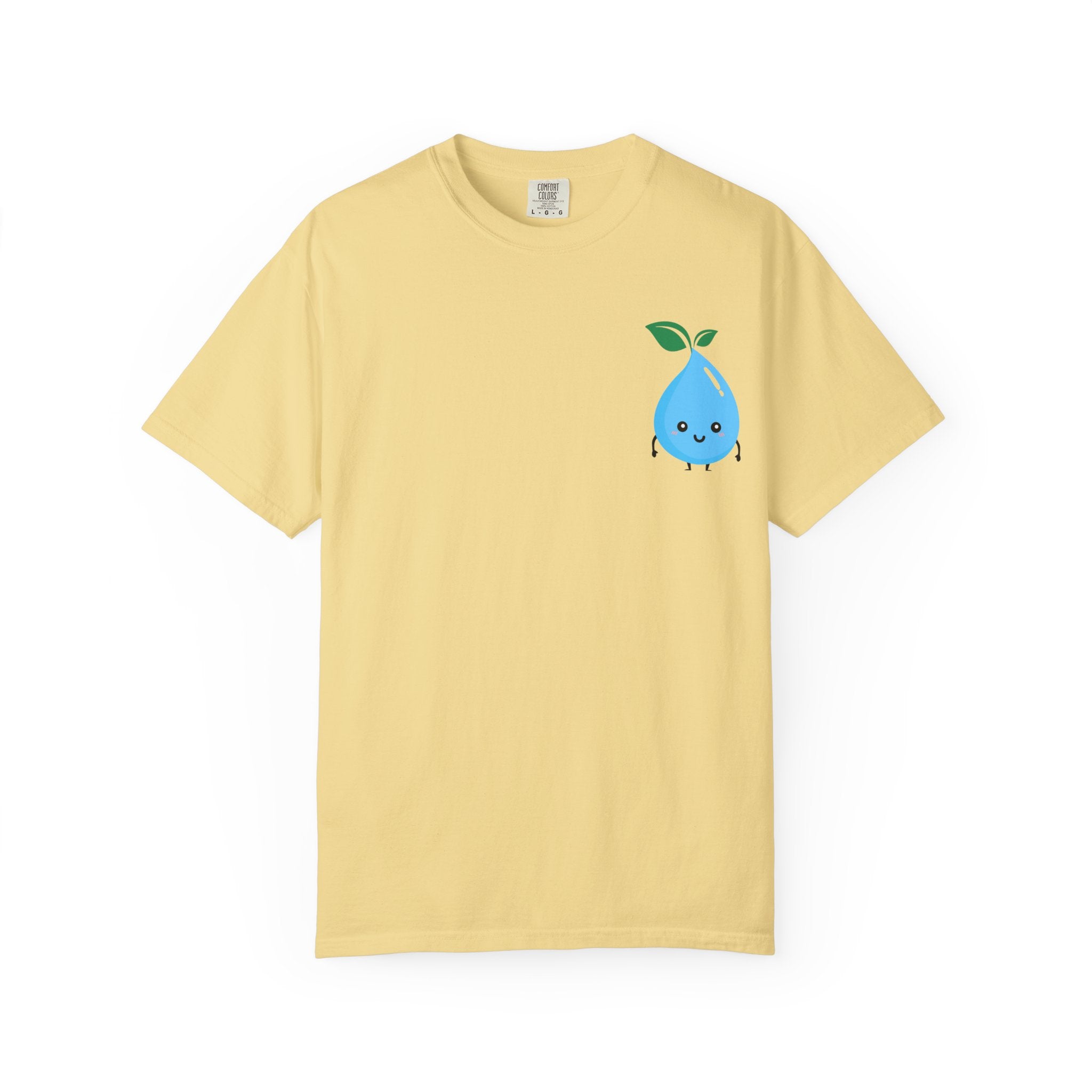 Cute Water Drop Unisex T-Shirt - Eco-Friendly Graphic Tee