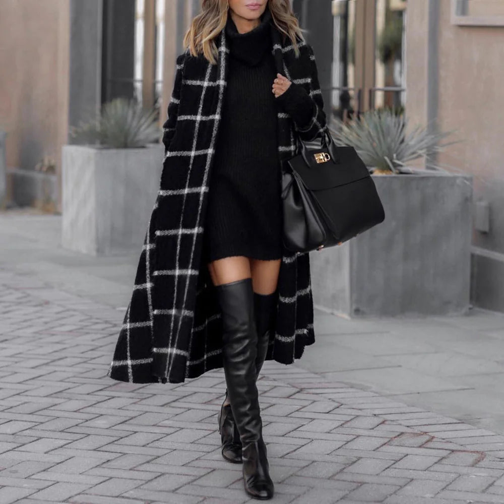 Women's Elegant Winter Woolen Coat