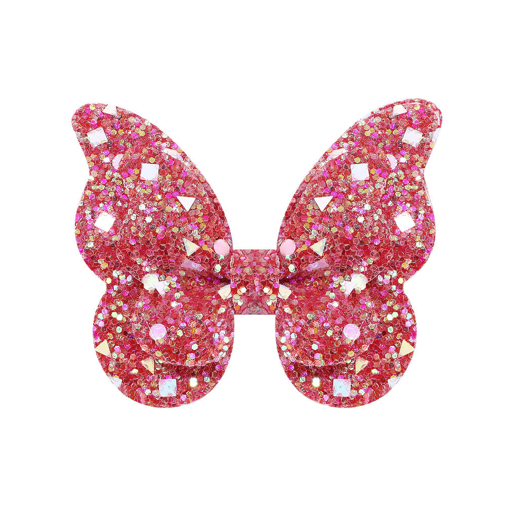 New Gradient Bow Hair Clips for Kids (Baby Hair Accessories)