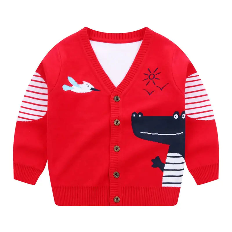 Boys' Cardigan Sweater
