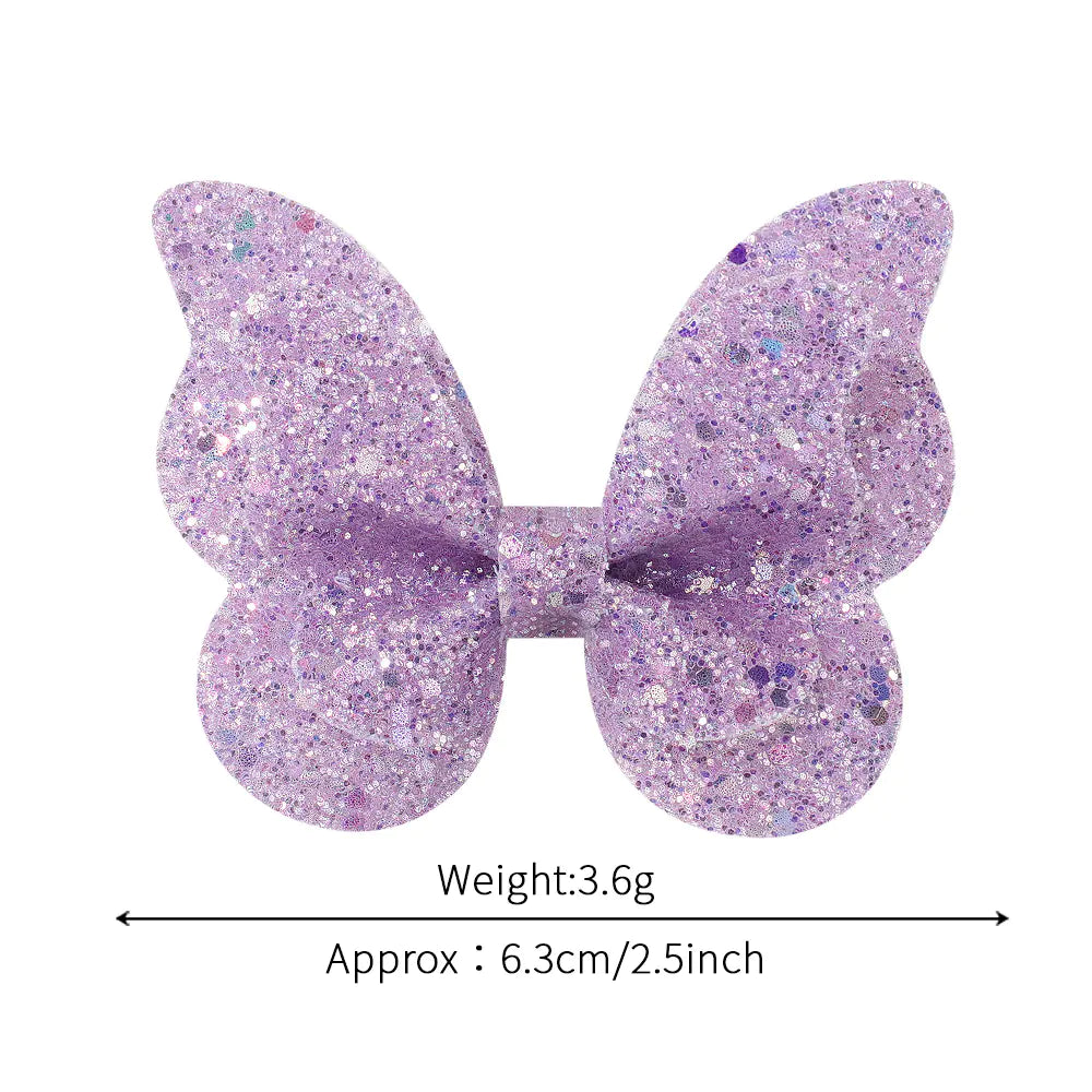 New Gradient Bow Hair Clips for Kids (Baby Hair Accessories)