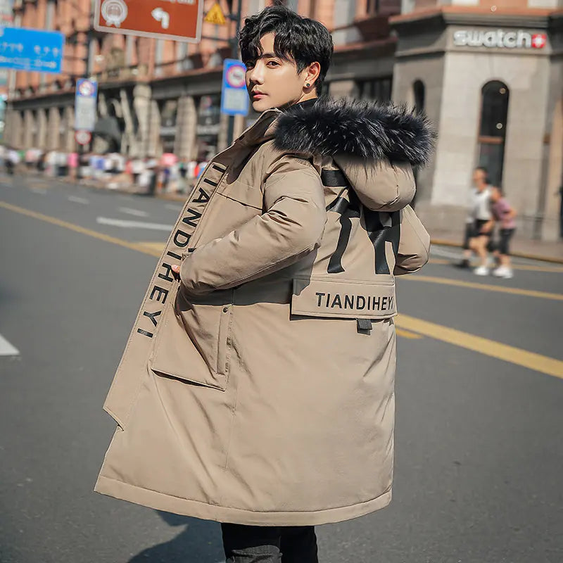 Men's Hooded Winter Cotton Coat