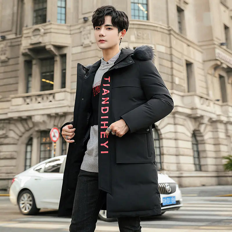 Men's Hooded Winter Cotton Coat