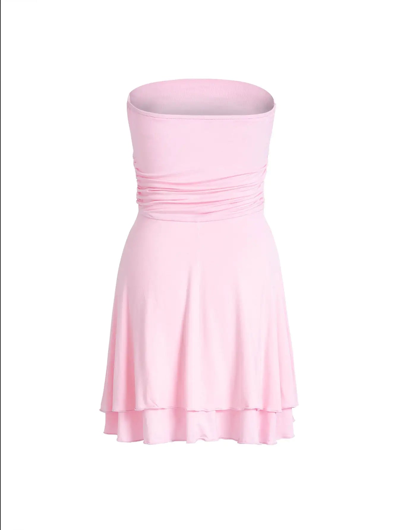 Tube-top Short Dress Summer Sexy