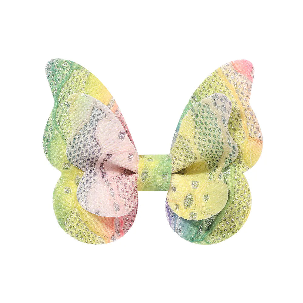 New Gradient Bow Hair Clips for Kids (Baby Hair Accessories)