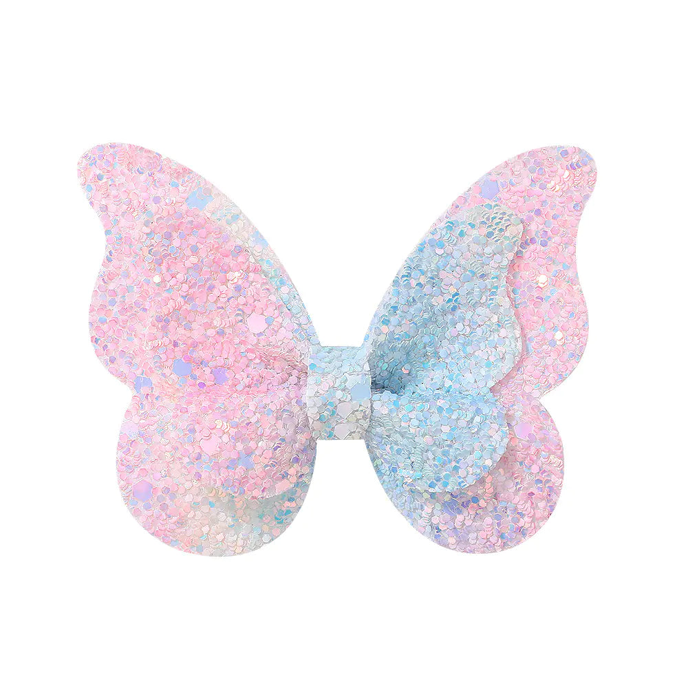 New Gradient Bow Hair Clips for Kids (Baby Hair Accessories)