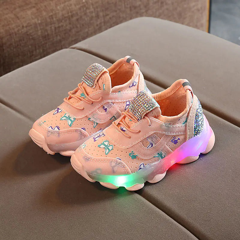 Kids' Glow & Go Sneakers