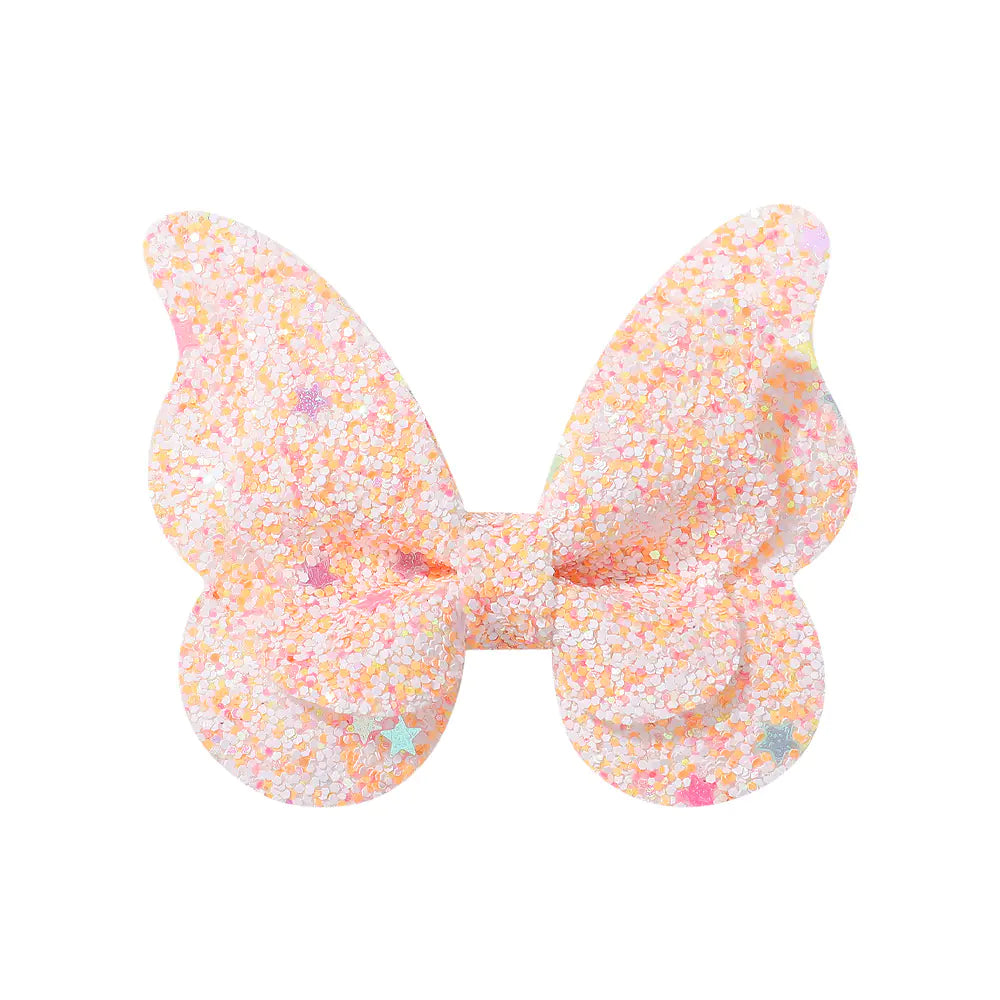 New Gradient Bow Hair Clips for Kids (Baby Hair Accessories)