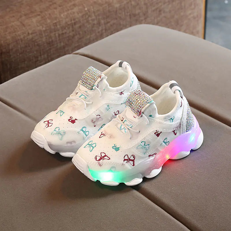 Kids' Glow & Go Sneakers