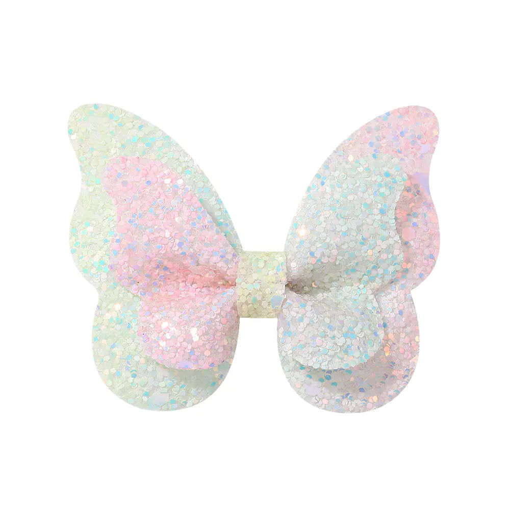 New Gradient Bow Hair Clips for Kids (Baby Hair Accessories)