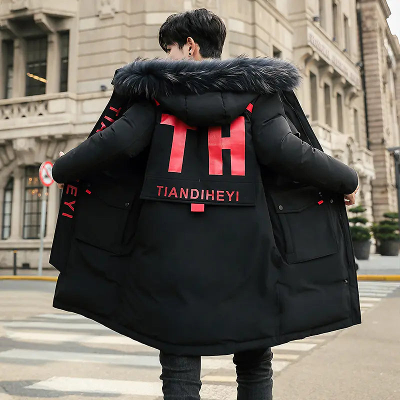 Men's Hooded Winter Cotton Coat