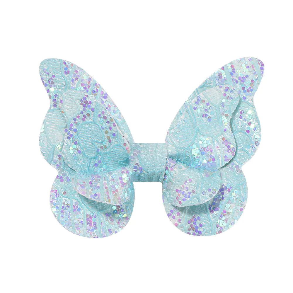New Gradient Bow Hair Clips for Kids (Baby Hair Accessories)