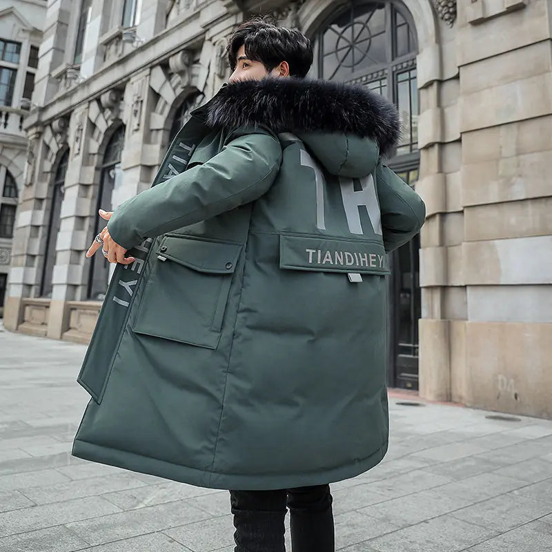 Men's Hooded Winter Cotton Coat