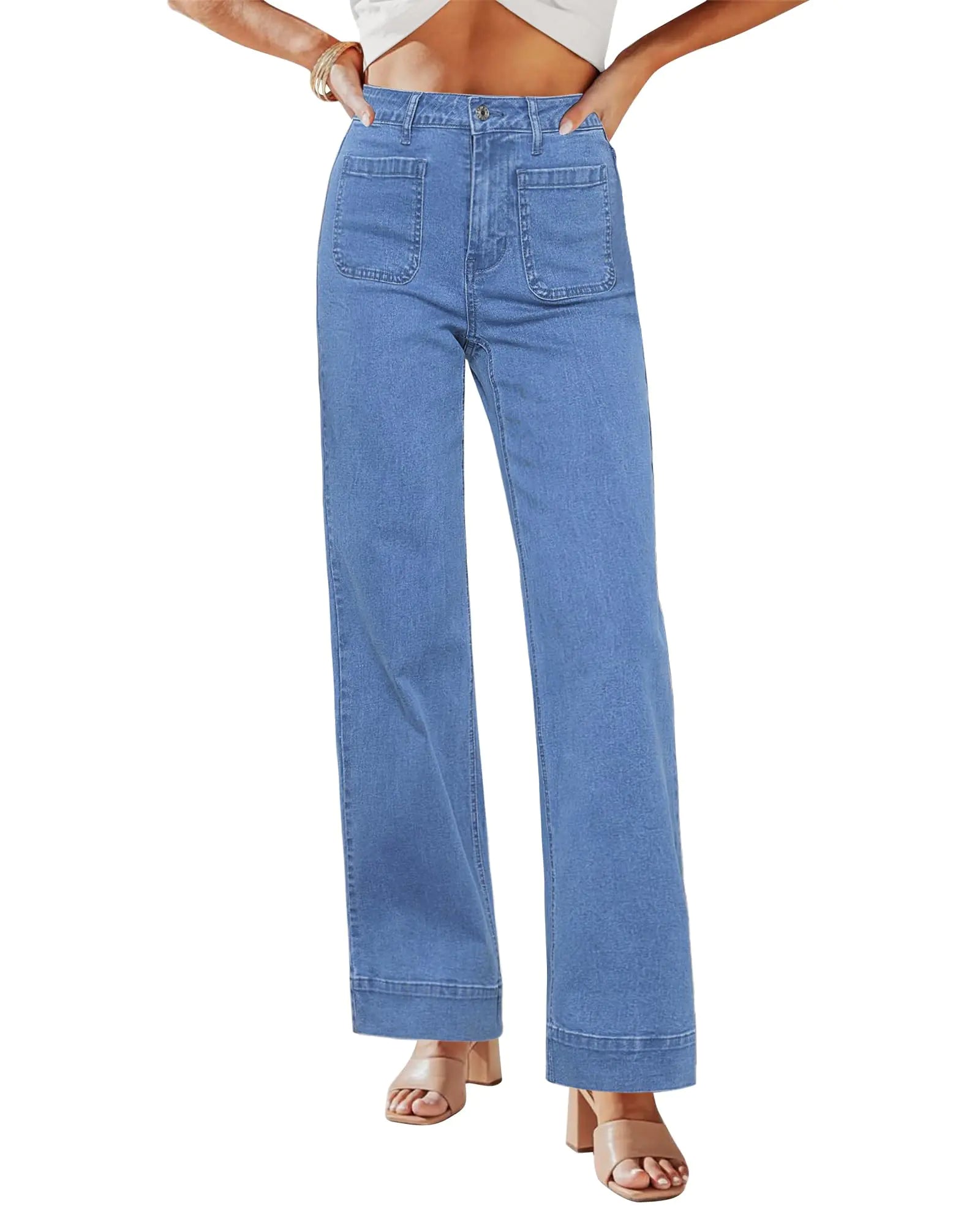 Casual High Rise 90S Jeans Woman