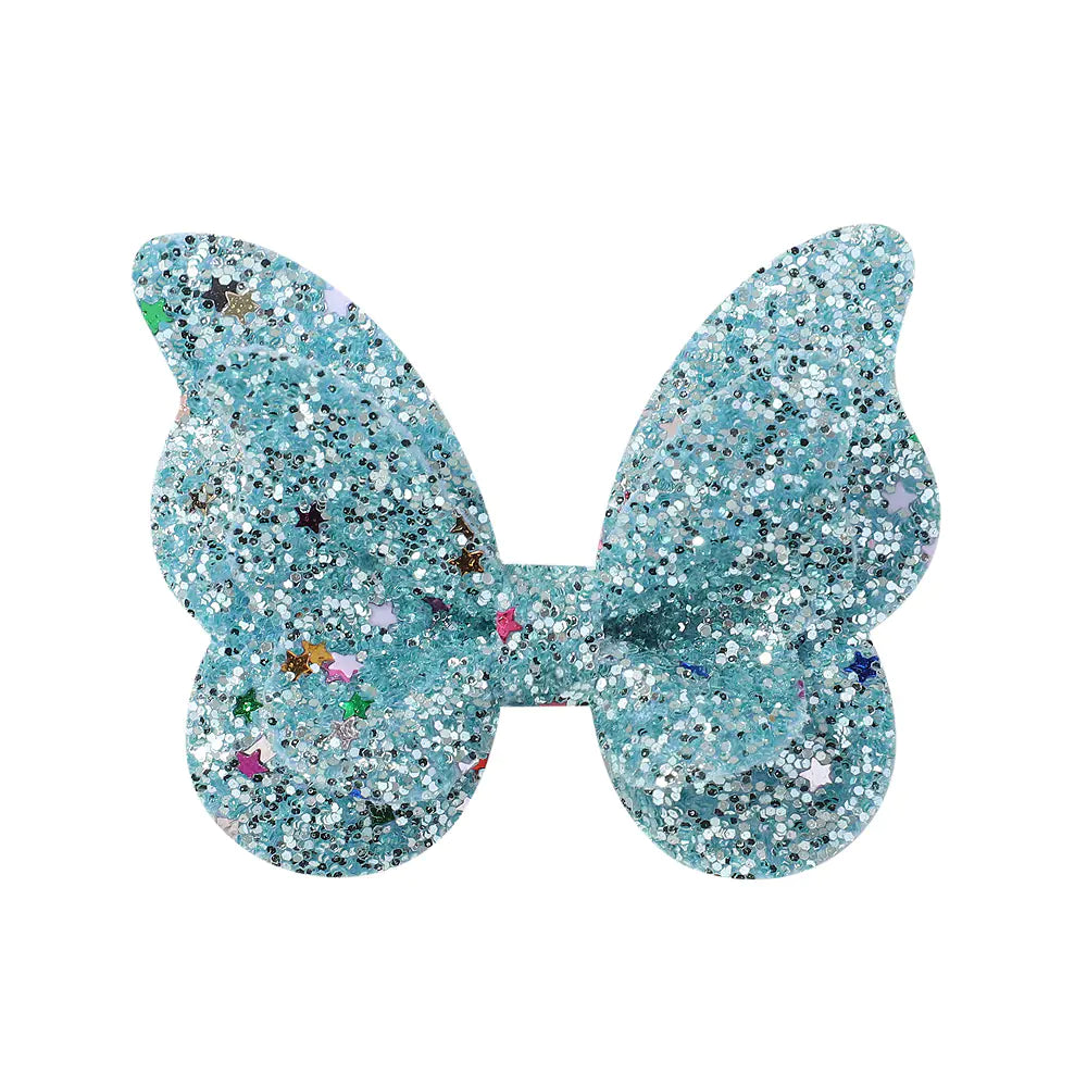 New Gradient Bow Hair Clips for Kids (Baby Hair Accessories)