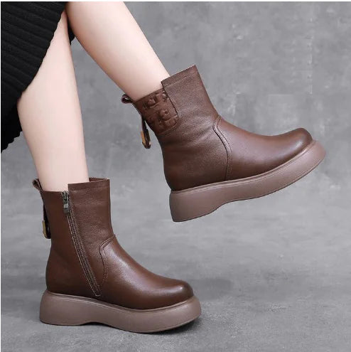 Autumn-Winter Chic Martin Boots
