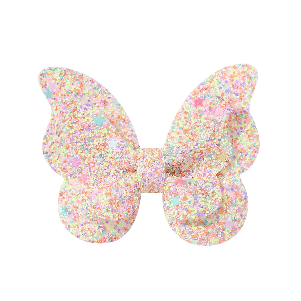 New Gradient Bow Hair Clips for Kids (Baby Hair Accessories)