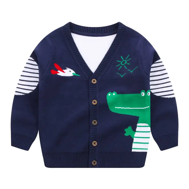 Boys' Cardigan Sweater