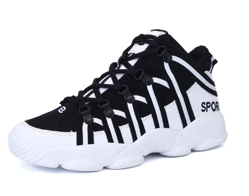 Unisex High-Top Court Sneakers