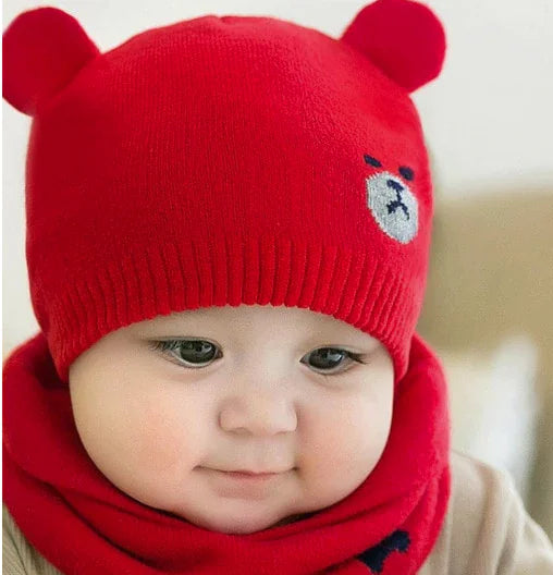 Toddler Cozy Cap & Scarf Combo