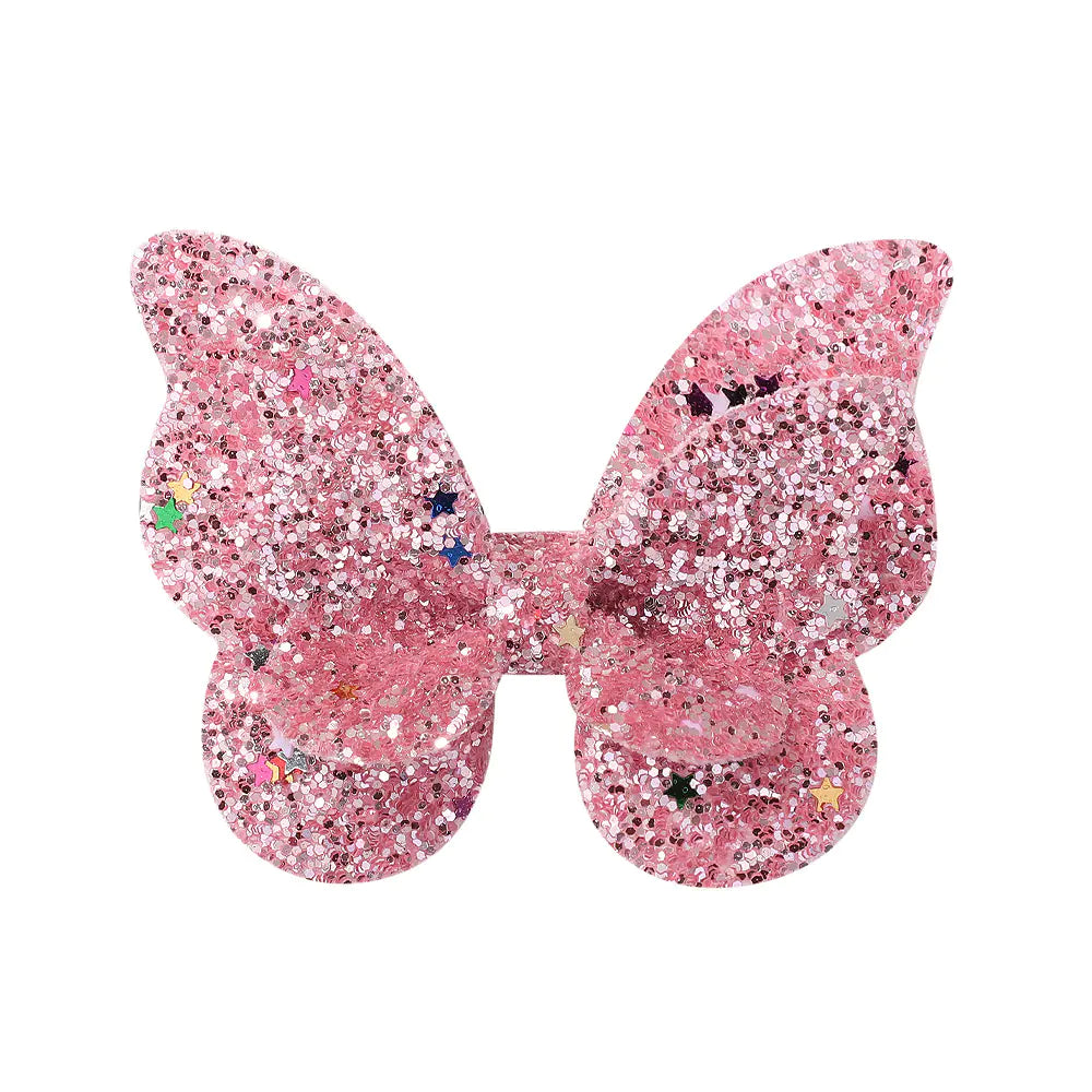 New Gradient Bow Hair Clips for Kids (Baby Hair Accessories)