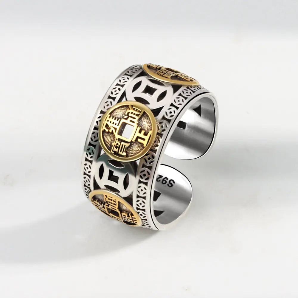 Vintage Wide Rings for Men and Women
