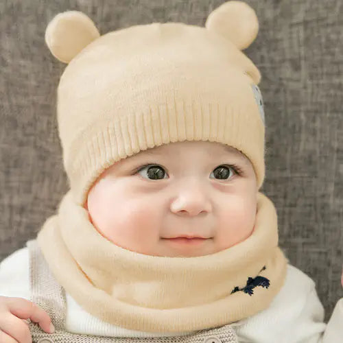 Toddler Cozy Cap & Scarf Combo