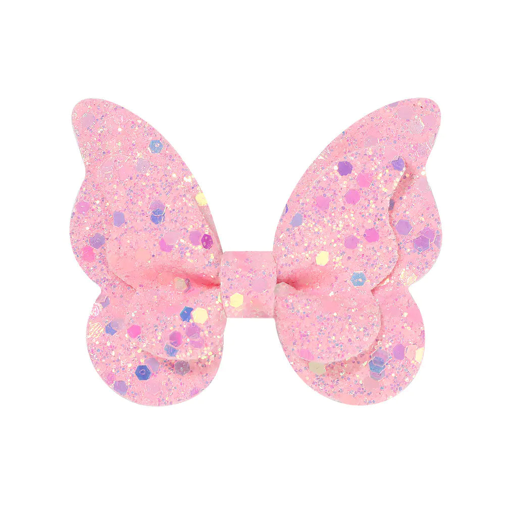 New Gradient Bow Hair Clips for Kids (Baby Hair Accessories)