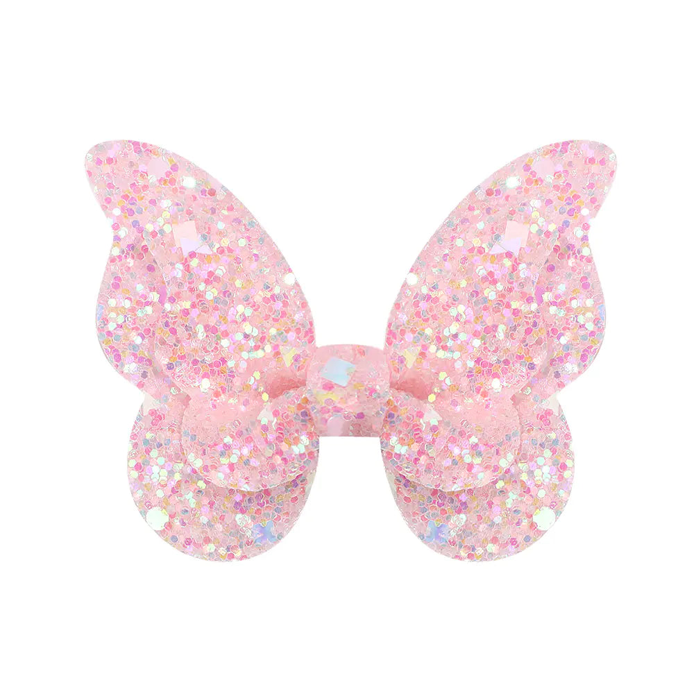 New Gradient Bow Hair Clips for Kids (Baby Hair Accessories)
