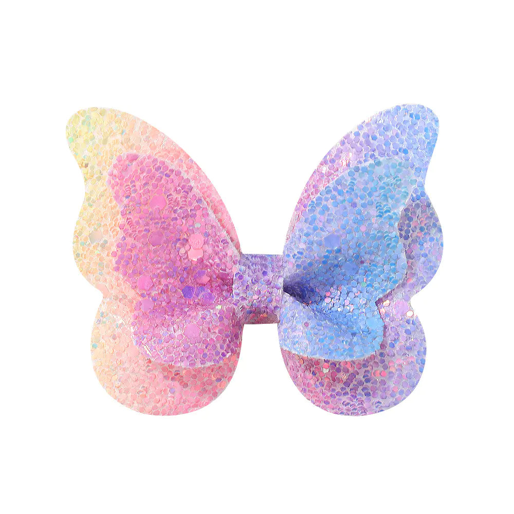 New Gradient Bow Hair Clips for Kids (Baby Hair Accessories)