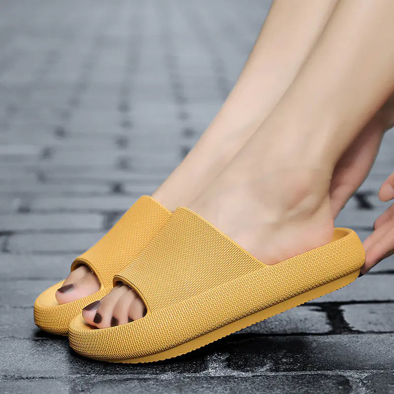 Men's Coconut Slides - Trendy Summer Beach Footwear