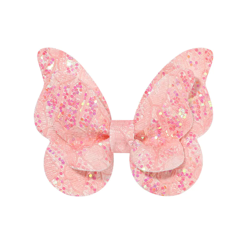 New Gradient Bow Hair Clips for Kids (Baby Hair Accessories)