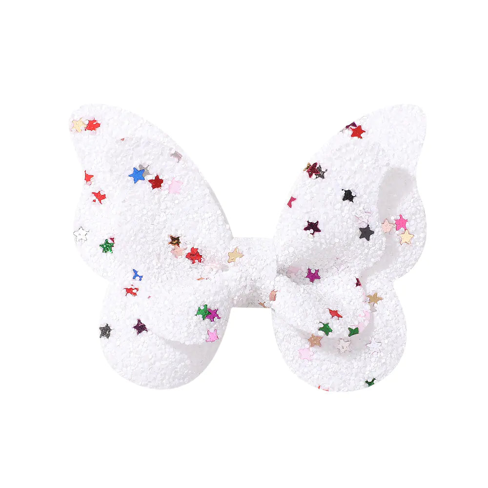 New Gradient Bow Hair Clips for Kids (Baby Hair Accessories)