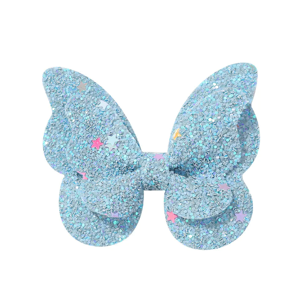 New Gradient Bow Hair Clips for Kids (Baby Hair Accessories)