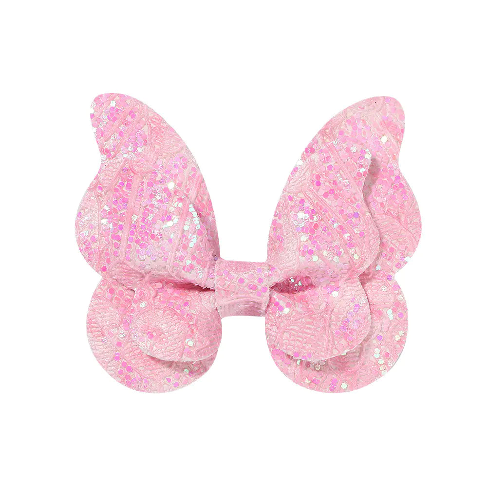 New Gradient Bow Hair Clips for Kids (Baby Hair Accessories)